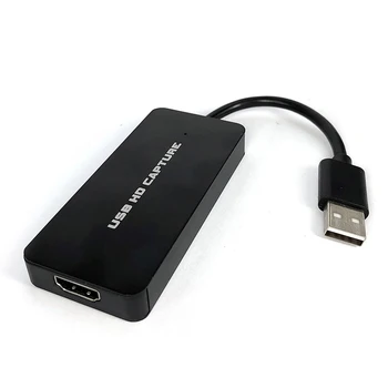 

HDMI to USB Game Capture Card Video Capture Adapter HD 1080P 60fps Live Streaming Video Record Device SP99