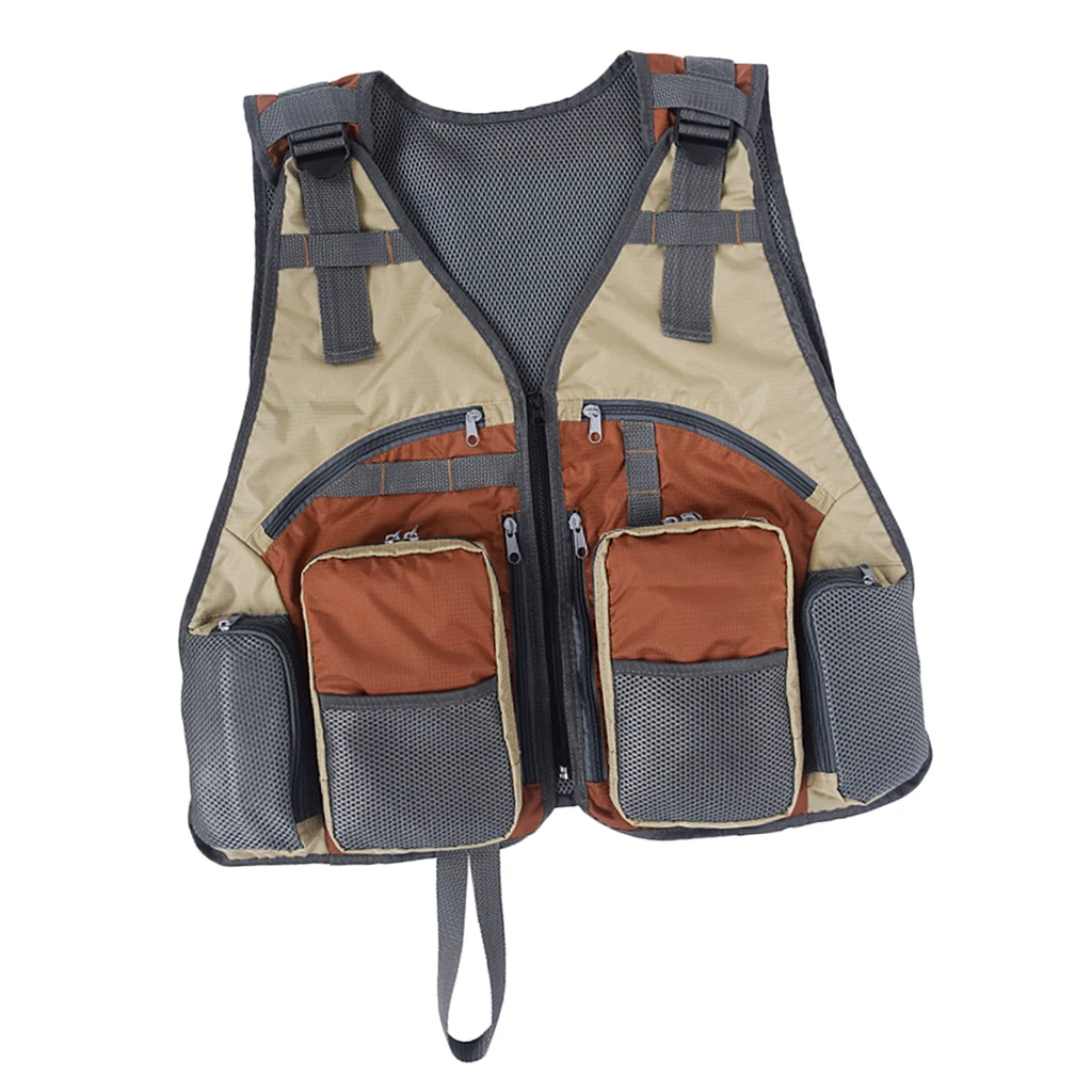 Fly Fishing Backpack Vest Combo Chest Pack for Tackle Gear and Accessories - Quick-Dry & Breathable