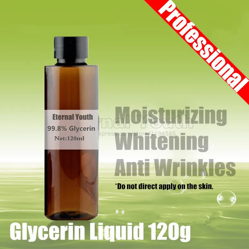 

99.8% High Percentage Glycerin Glycerine 120g Moisturizing Whitening Anti Wrinkles (Medical Grade)