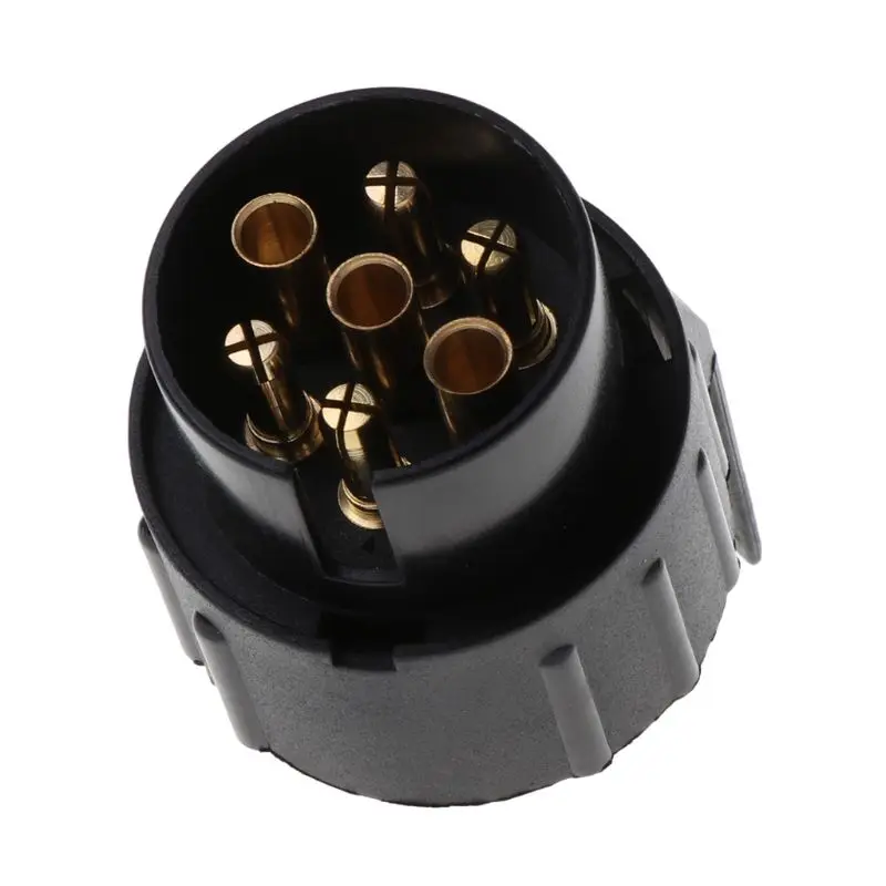 

Mini Waterproof 7 pin to 13pin Trailer Truck Caravan Towbar Towing Socket Plug Adapter Converter Car Cables Adapters