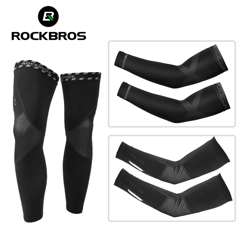 ROCKBROS, 4 сезона, защита от солнца для рук с защитой от ультрафиолета, рукава, ледяной шелк, дышащие комплекты для ног, для мужчин и женщин, для с... ROCKBROS, 4 сезона, защита от солнца для рук с защитой от ультрафиолета, рукава, ледяной шелк, дышащие комплекты для ног, для мужчин и женщин, для с...