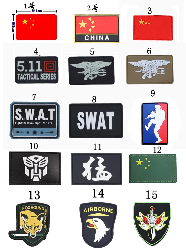 

Accessories Shoulder Emblem Epaulet Plastic-