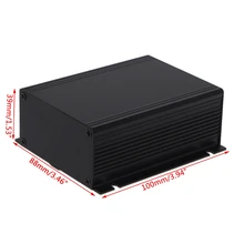 DIY алюминиевый чехол электронный проект PCB ящик для инструментов 100x88x39 мм