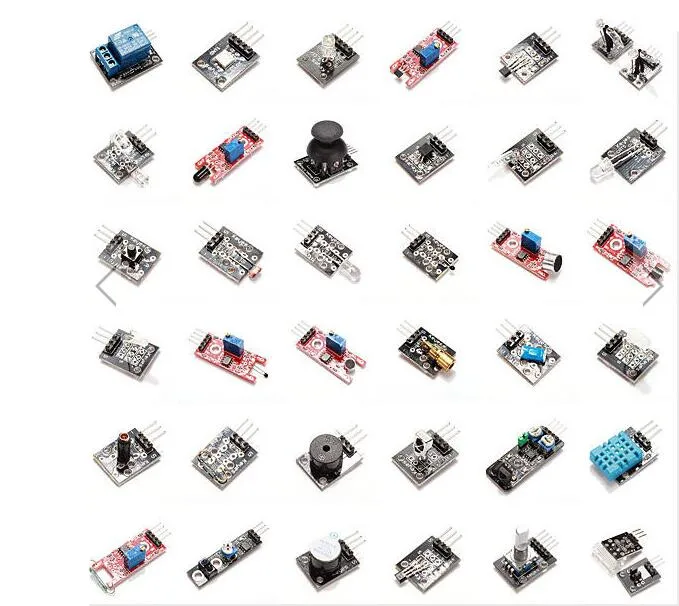 37 в 1 плата для монтажа сенсорных модулей Набор для Arduino и MCU обучающий пользователь для Arduino для начинающих DIY Raspberry Pi Mega2560 для UN