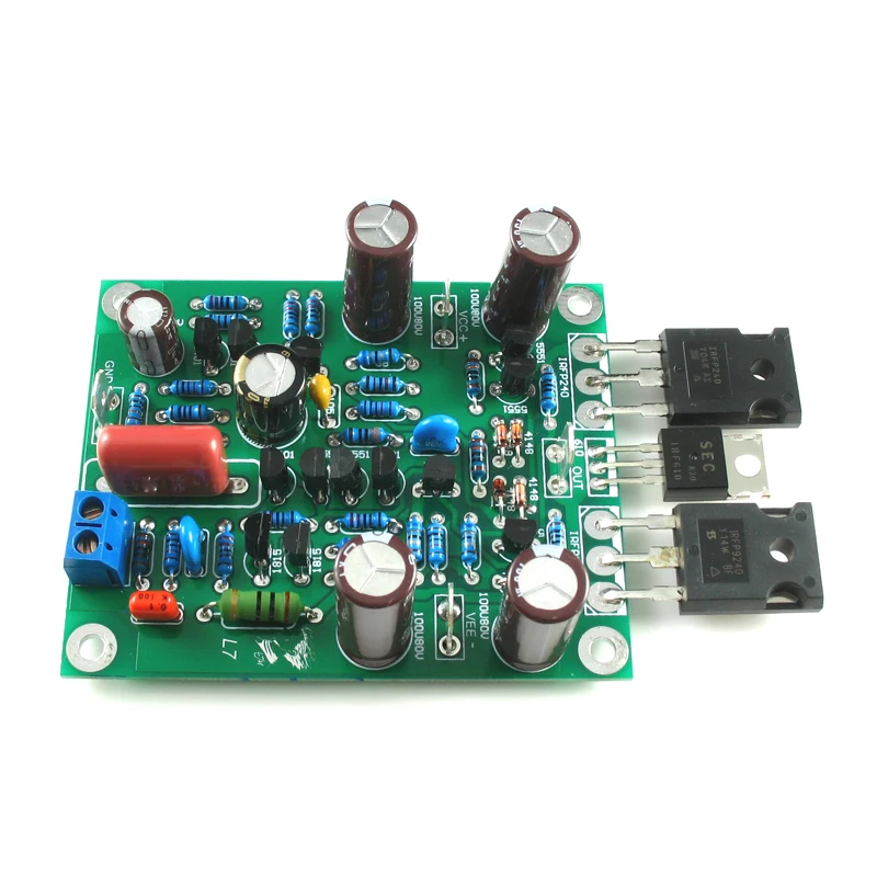Ya-amplificador de Potência de Áudio Amplificadora de Canal Mosfet Peças Classe ab 350w * Placa Duplo Diy - Acabado Lus l7 2 - Image 2
