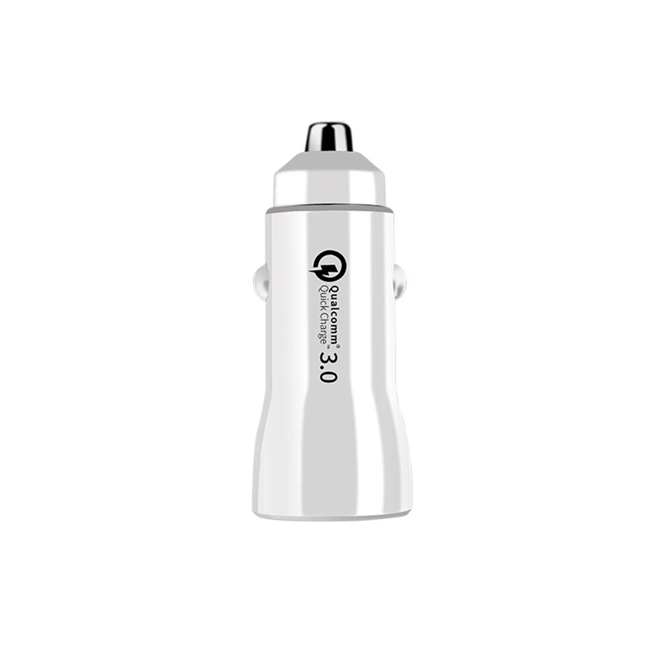 car usb charger Мульти USB Автомобильное быстрое зарядное устройство для мобильного телефона Qualcomm Быстрая зарядка 3,0 Coche Cargador авто для iphone Xiaomi samsung huawei Oneplus - Тип штекера: car usb charger
