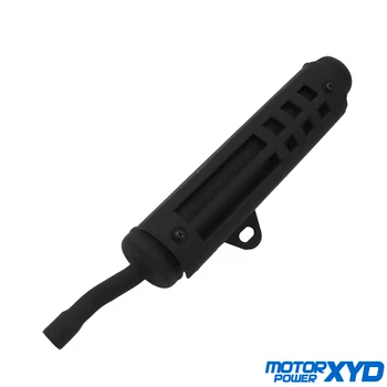 

Motorcycle Motor Exhaust Muffler Silencer Pipe Exhaust Systems Parts Fit for Yamaha PW80 PW 80 Metal exhaust muffler pipe