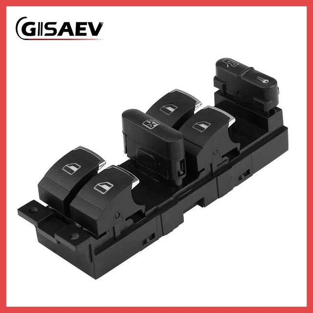 US $3.83 Window Switch Control Panel For Volkswagen Golf Mk4 Gti Jetta Mk4 Passat B5 Master Power Window Lif