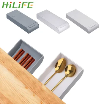 

Hidden Table Under Paste Desk Organizer Drawer Divider Sticky Storage Box Memo Pen Stationery Storage Box Kitchen Storage Case