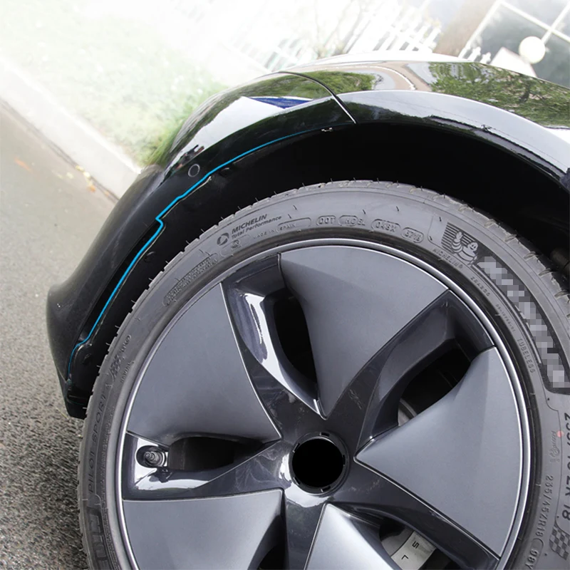 2 шт. изоляция шин хлопок автомобиль Стайлинг для Tesla модель 3 аксессуары