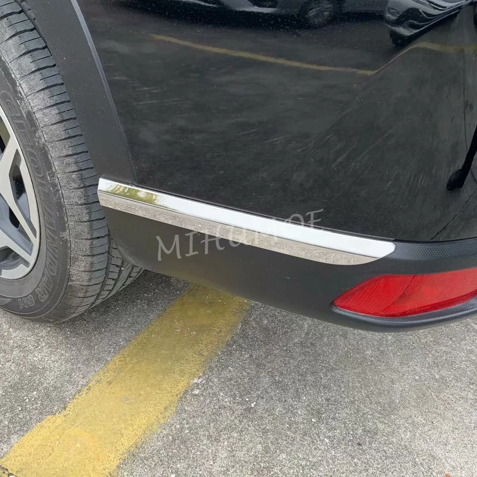 

Steel Rear Bumper Side Cover Trims For Subaru Forester 2019 2020 Accessories