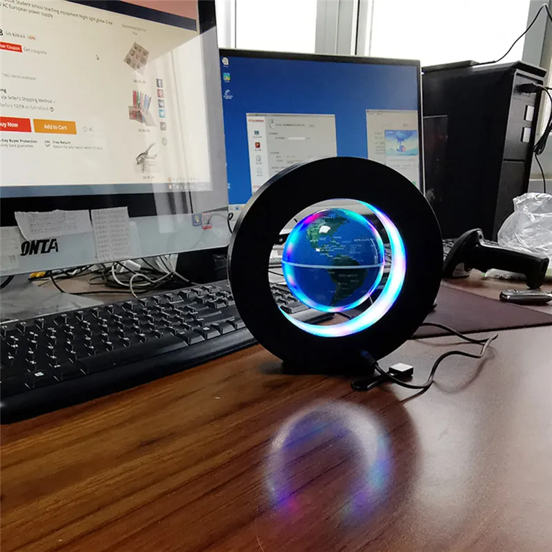 Magnetic levitation globe05