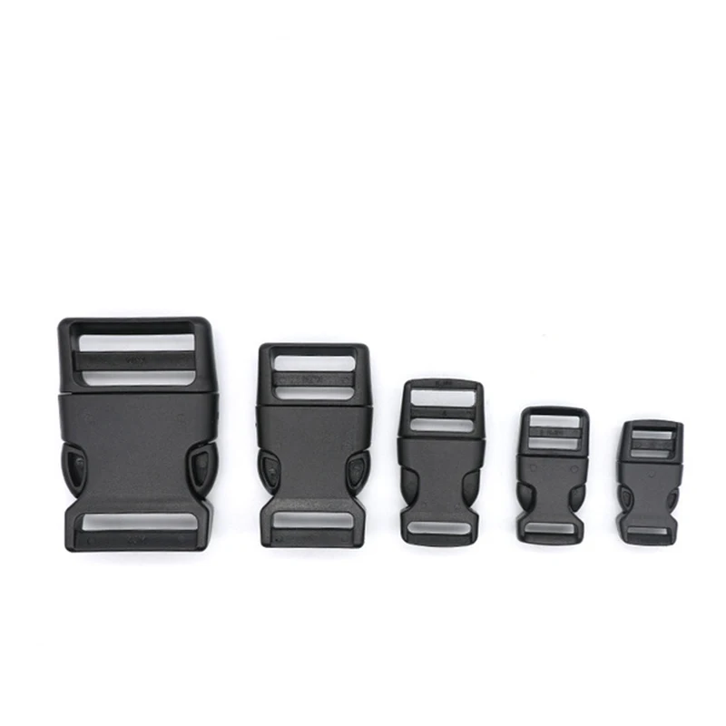 5pcs Plastic Backpack Strap Buckle Quick Side Release Buckle For Bag