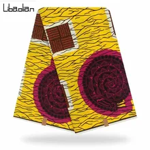 Анкара Африканский принт воск хлопок воск принты ткань настоящий голландский мягкий воск модный дизайн F912-10
