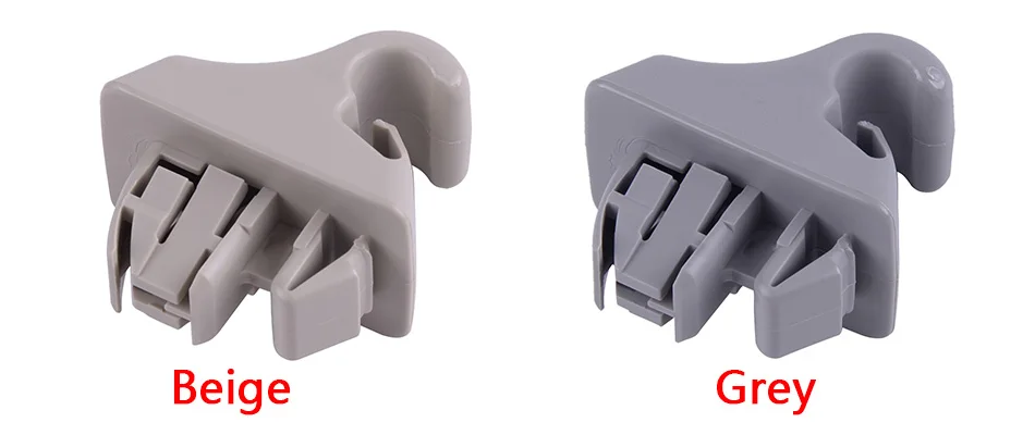 DWCX MR779704 MR779705 солнце крюк для козырька Пластик правая передняя фара противотуманная фара для Mitsubishi Outlander Pajero Montero MK3 2000 2001 2002 2003 2004 2005 2006