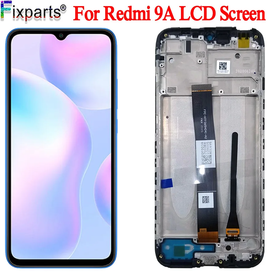 ЖК дисплей 6 53 дюйма для Xiaomi Redmi 9A сенсорный экран с дигитайзером в сборе сменный