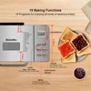 Biolomix Stainless Steel 1KG 19-in-1 Automatic Bread Maker 650W Programmable Bread Machine with 3 Loaf Sizes Fruit Nut Dispenser 5