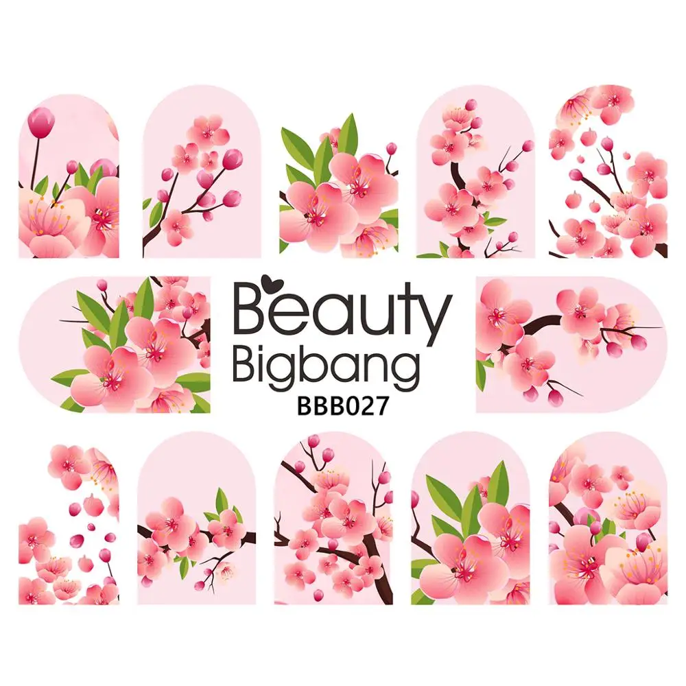 BEAUTYBIGBANG 1 лист наклейка на ногти водная слайдер кружевное платье без рукавов с