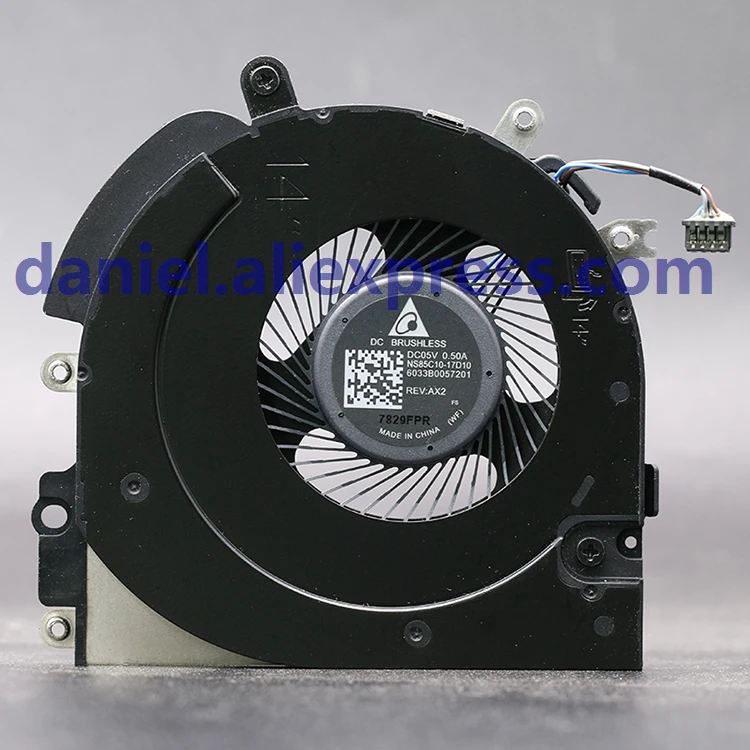 DELTA NS85C10-17D10 5V 0.50A об.: AX2 ноутбук встроенный вентилятор охлаждения процессора