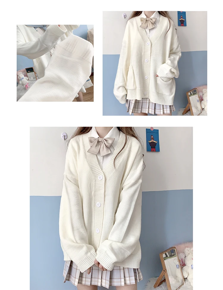 Kawaii Japanese Style Spring Pastel Cardigan