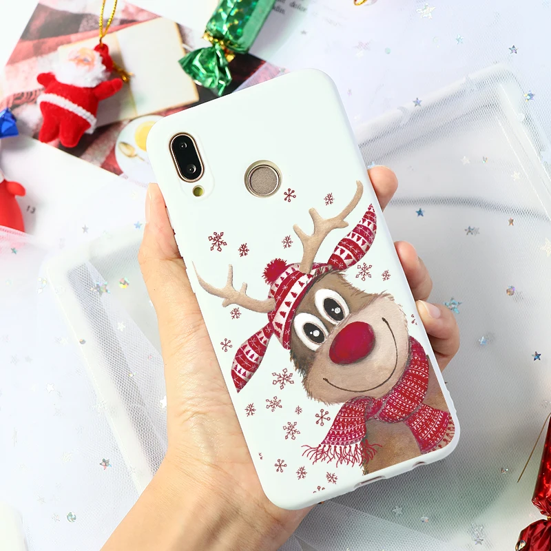 Kbd7-sdbdylu Веселый Рождественский олень мягкий TPU чехол s для huawei Honor 9X 8X 10i 20i 7A P30 P20 P10 Коврики 10 20 30 Pro Lite P Smart чехол - Цвет: Kbd7-sdbdylu