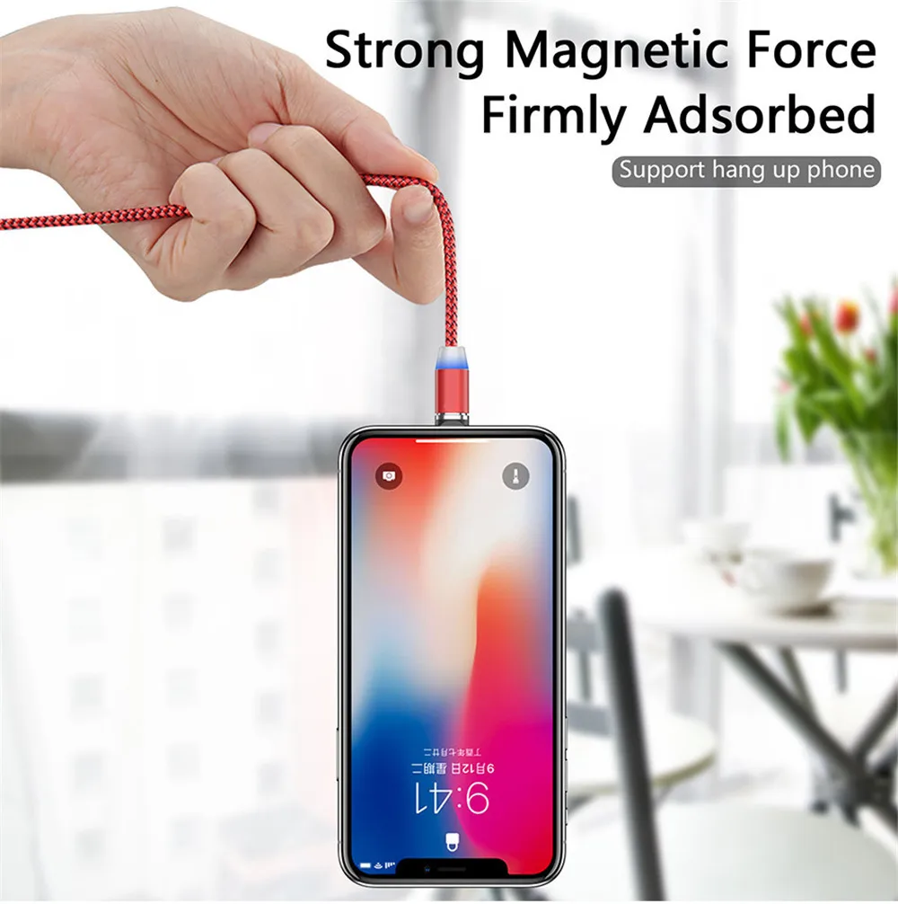 

1M Micro USB Type C Charging Magnetic USB Cable Fast Charger For Huawei p smart plus/Z honor 10i 20 y5 y6 y7 pro y9 prime 2019