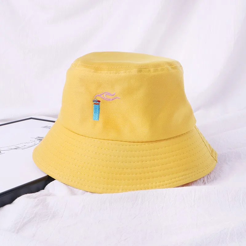 Шляпа Унисекс с надписью «Bucket»; сезон весна-лето; шапка в рыбацком стиле для мальчиков и девочек; шляпа от солнца в стиле хип-хоп; женская и мужская Складная шапка для путешествий; крутая однотонная Cap56-58
