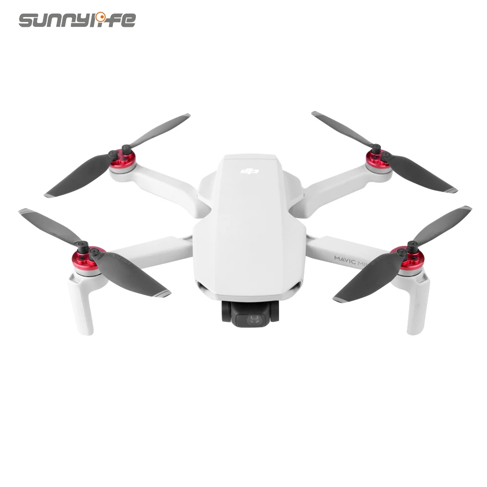 Buy Upgraded Motor Covers Scratch-proof Propellers Block-up Protective Aluminum Alloy Motor Cover for Mavic Mini