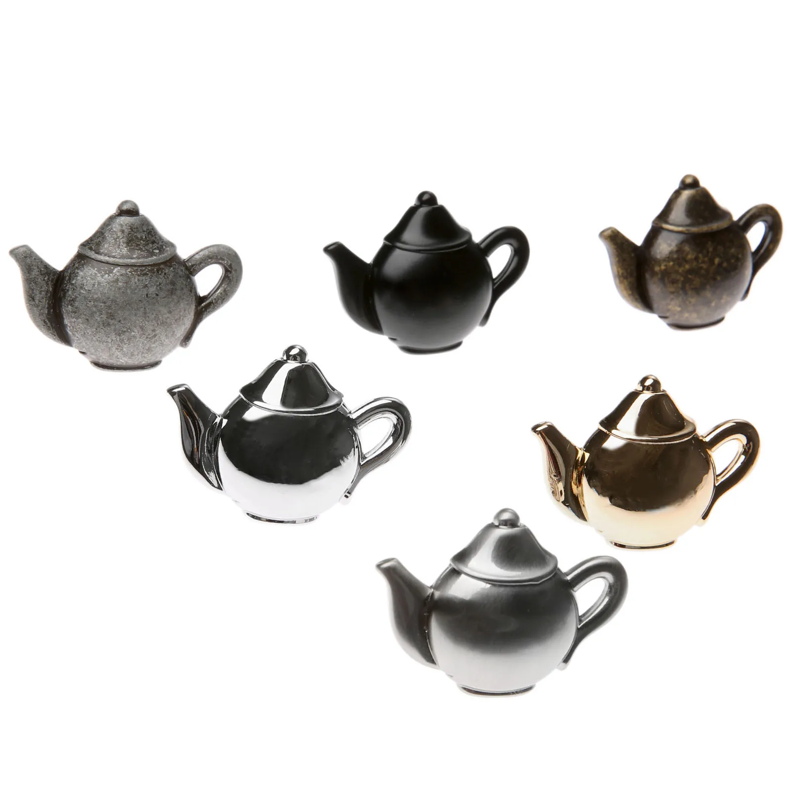 Furniture Knobs Mechanical Equipment Handles Teapot Antique Furniture Handle Zinc Alloy Drawer Door Knobs 1pc