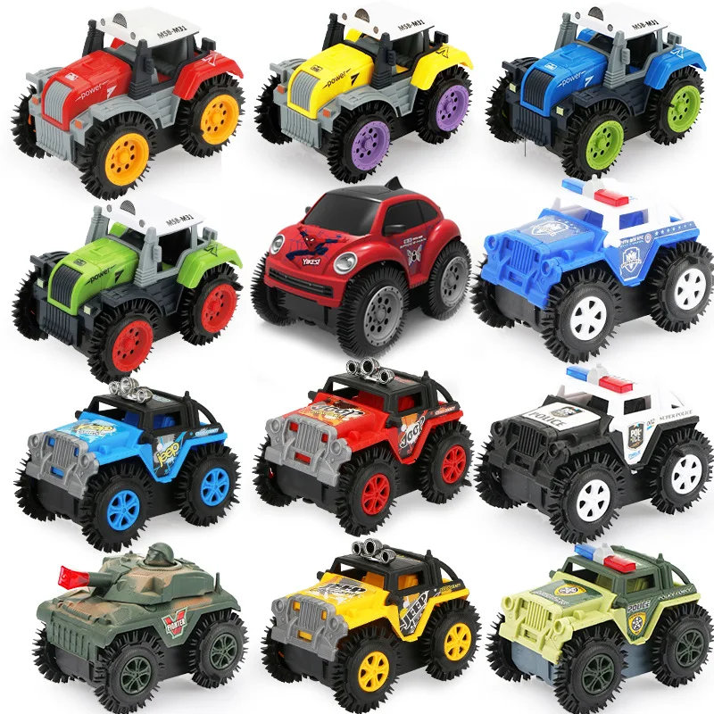 

[Rush Specialized] Educational Dumpers CHILDREN'S Cartoon Stunt Car Flipping Toy Car Electric Toy Car