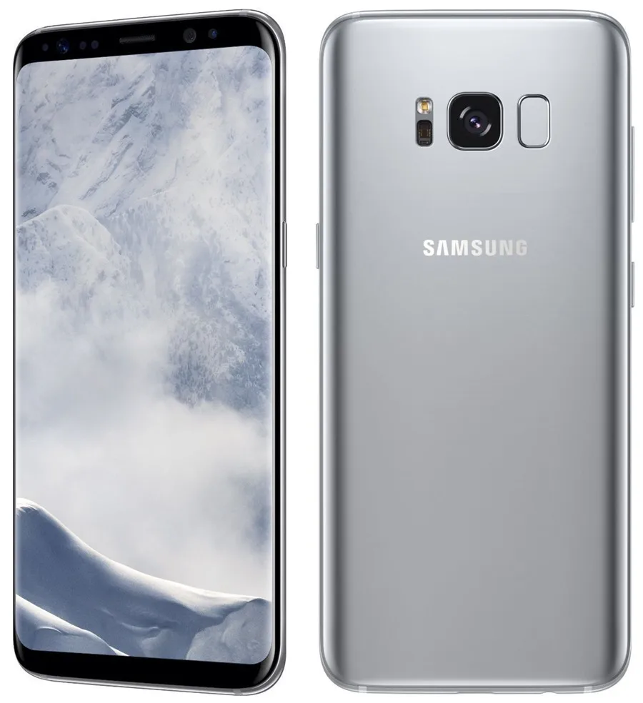 Заводской разблокированный samsung Galaxy S8 G950FD Dual Sim NFC телефон samsung Pay 4 Гб ОЗУ 64 Гб ПЗУ 6," восьмиядерный смартфон - Цвет: Серый