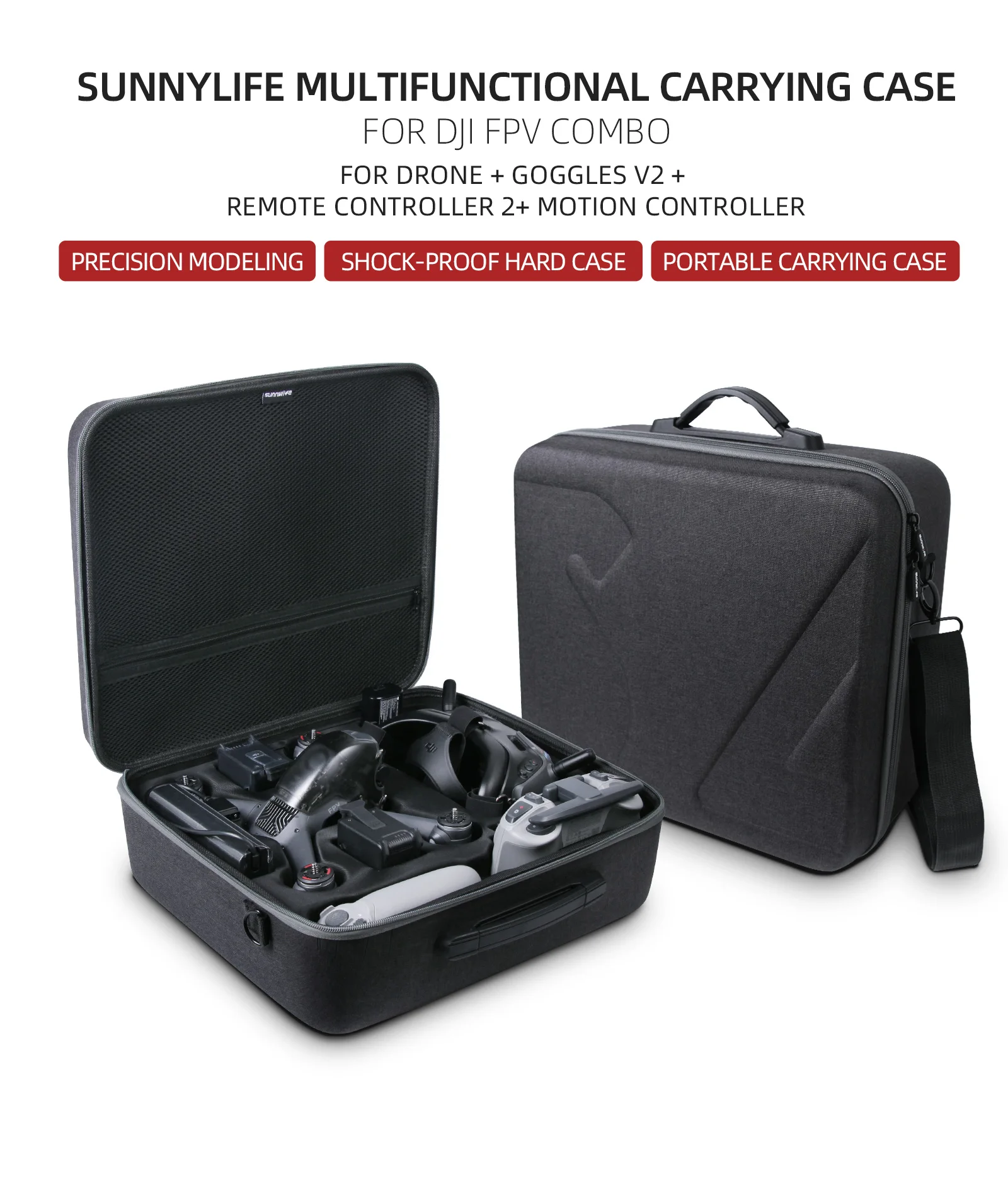 best cheap drone FPV Drone Body Protective Multifunctional Storage Bag Shoulder Bag Portable Package Carrying Case  for DJI FPV Drone Accessories gps drone