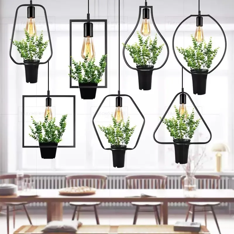 

modern led crystal vintage lamp industrial lighting kitchen island e27 pendant light luxury designer dining room