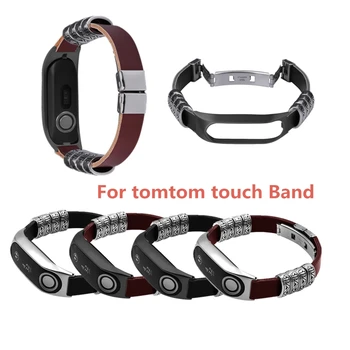 

For TomTom touch Bracelet Metal Case Retro Four Ring Watchband For TomTom touch Watch Strap Replacement Wristband Accessories
