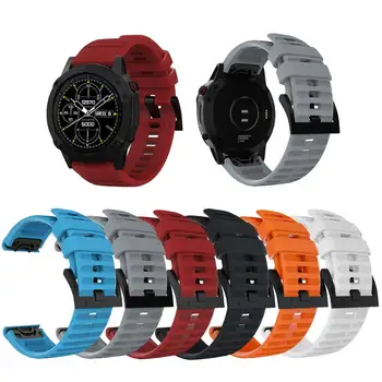 

Silicone Smart Watchband Bracelet Wrist Strap Accessories for Garmin Fenix 6 Smart Watch Strap Replacement for Garmin Fenix 6