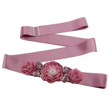 

7 Colors Maternity Sash for Photo Shooting Floral Maternity Photography Props Waistband