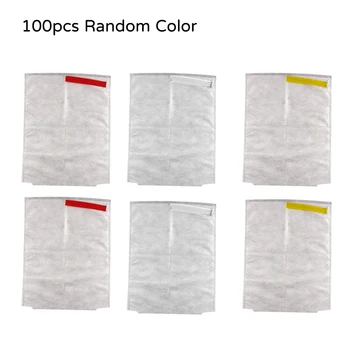

100PCS Non-Woven Grape Packaging Grow Bag Vent Plant Bag Root Container White Fabric Garden Supplies Accessories