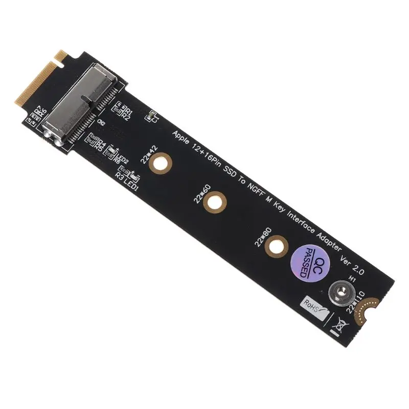 PCIe SSD to M.2 Key M Adapter Card for 2013 for Macbook Air Mac Pro Retina Hard Drive Converter to NGFF M2