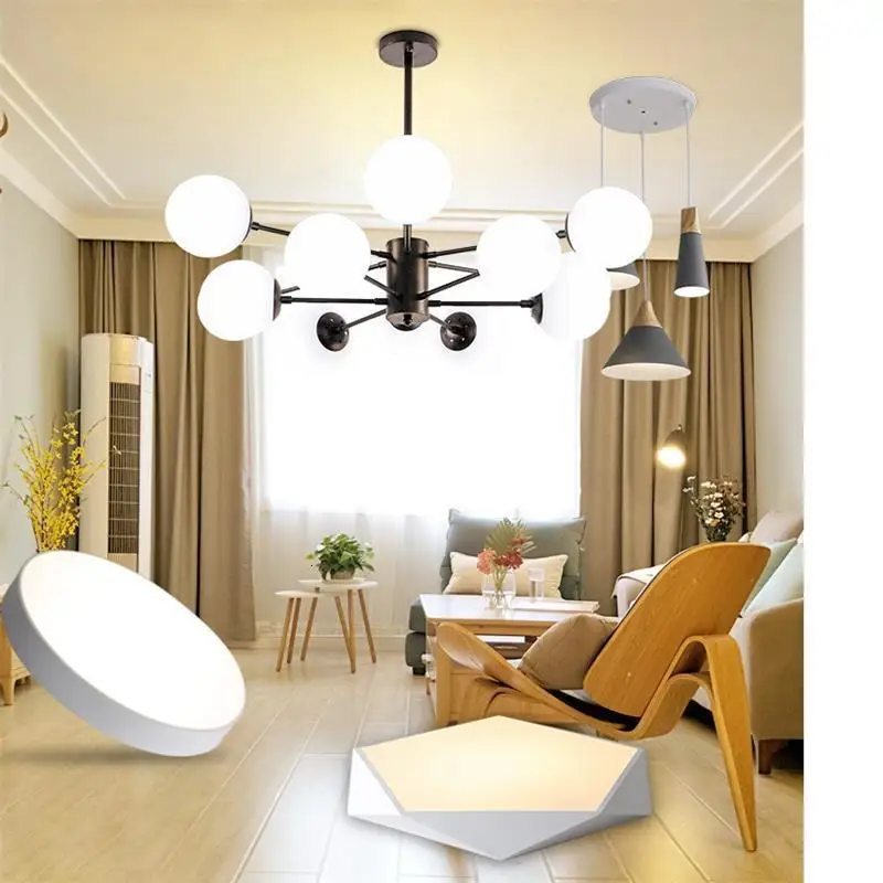 Телесный обеденный блеск E Pendente Para Sala De Jantar Led Suspendu Лофт Lampen современный подвесной светильник