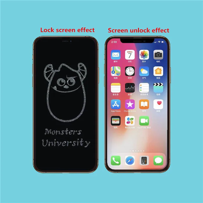 Невидимый мультфильм 6D полноэкранная пленка из закаленного стекла для iPhone 11 Pro MAX XR XS MAX стеклянная пленка для iPhone X 6 6s 7 8 Plus - Цвет: 11