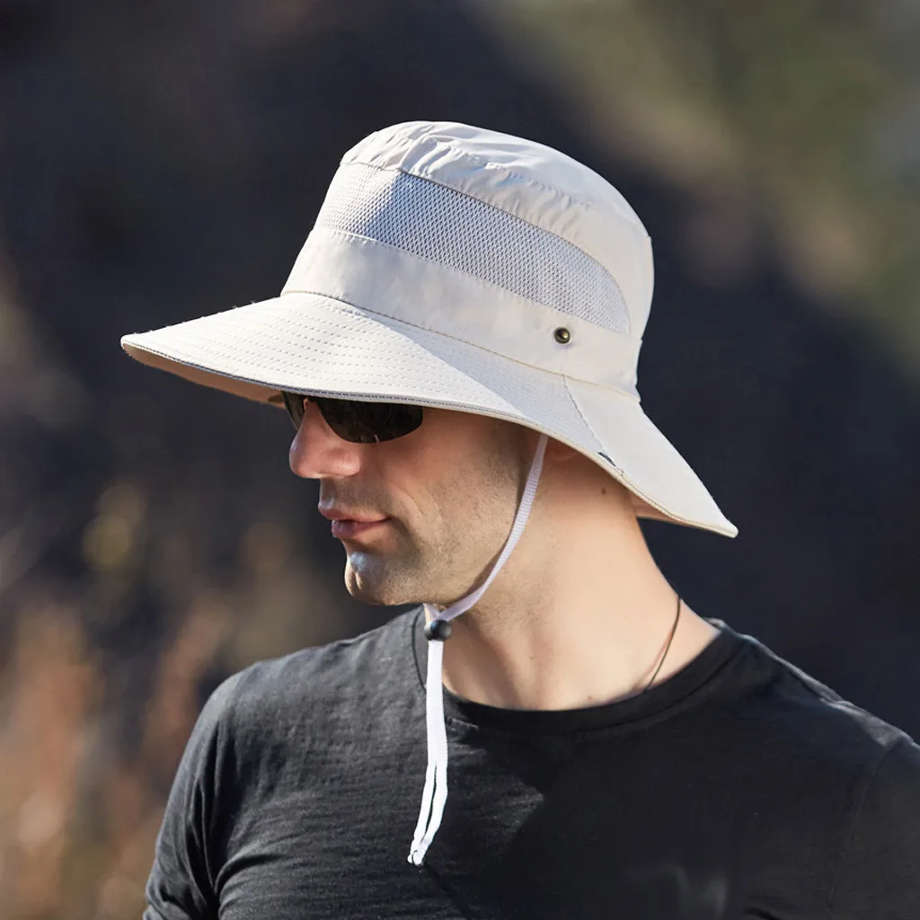 UV Protection Bucket Hat Mens Outdoor 