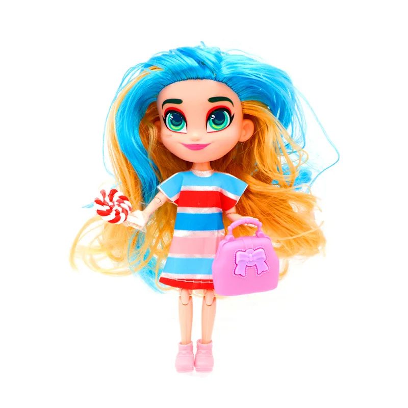 4 шт./лот модные hairdorable куклы для девочек домашние детские волосы для девочек красота сюрприз куклы для детей хороший подарок Прямая поставка