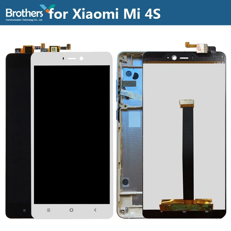 ЖК-дисплей для Xiaomi Mi ЖК-экран Mi4S дигитайзер сенсорного экрана в сборе 5 0 дюйма