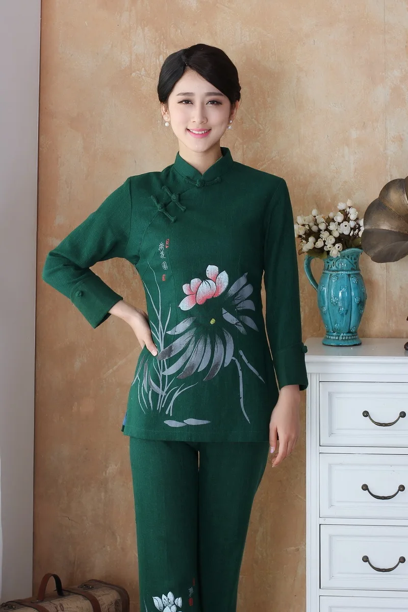  Cheongsam 糪 ǻ 콺  Ÿ  Hanfu ߱ ü Qipao  +   XXL 3XL 4XL ÷ ũ