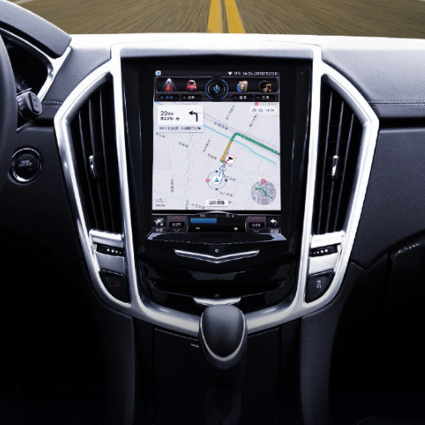 Для Cadillac SRT 2013- автомобильный Радио Android мультимедийный плеер Автомобильный сенсорный экран gps навигация поддержка Carplay Bluetooth