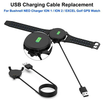 

USB Charging Cable NEO Charger For Bushnell NEO Charger ION 1 / ION 2 or EXCEL Golf GPS Watch Clip Replacement Fast Charger