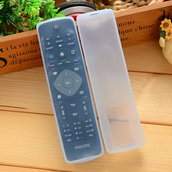 

Philips Television PUF6701 40PFF5361 Silica Gel Transparent Remote Control Protective Sleeve Remote Control Cover