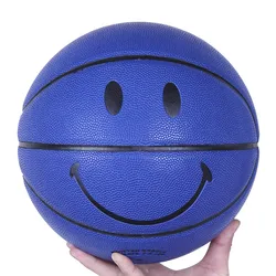 Sports Training/Competition Outdoor 5#/7# Men Birthday Smile Basketball Basketballs Gift Patterns Professional Indoor Youth Prof