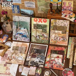 30pcs/pack Dream Broken Streamer Series Retro Material Paper Memo Pad Decorative INS Stationery Scrapbooking Diary Album Lable