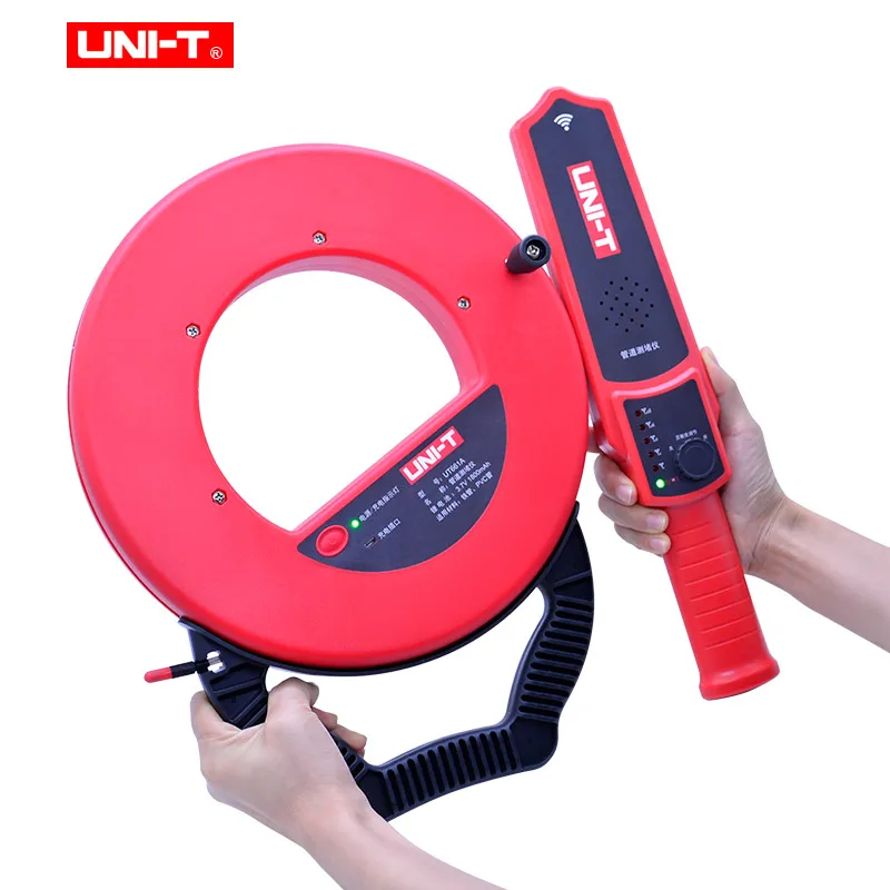 UNI-T UT661A Wall PVC Iron Pipe Blockage Detector Diagnostic-Tool Pipeline DE UNI-T UT661A Wall PVC Iron Pipe Blockage Detector Diagnostic-Tool Pipeline DE